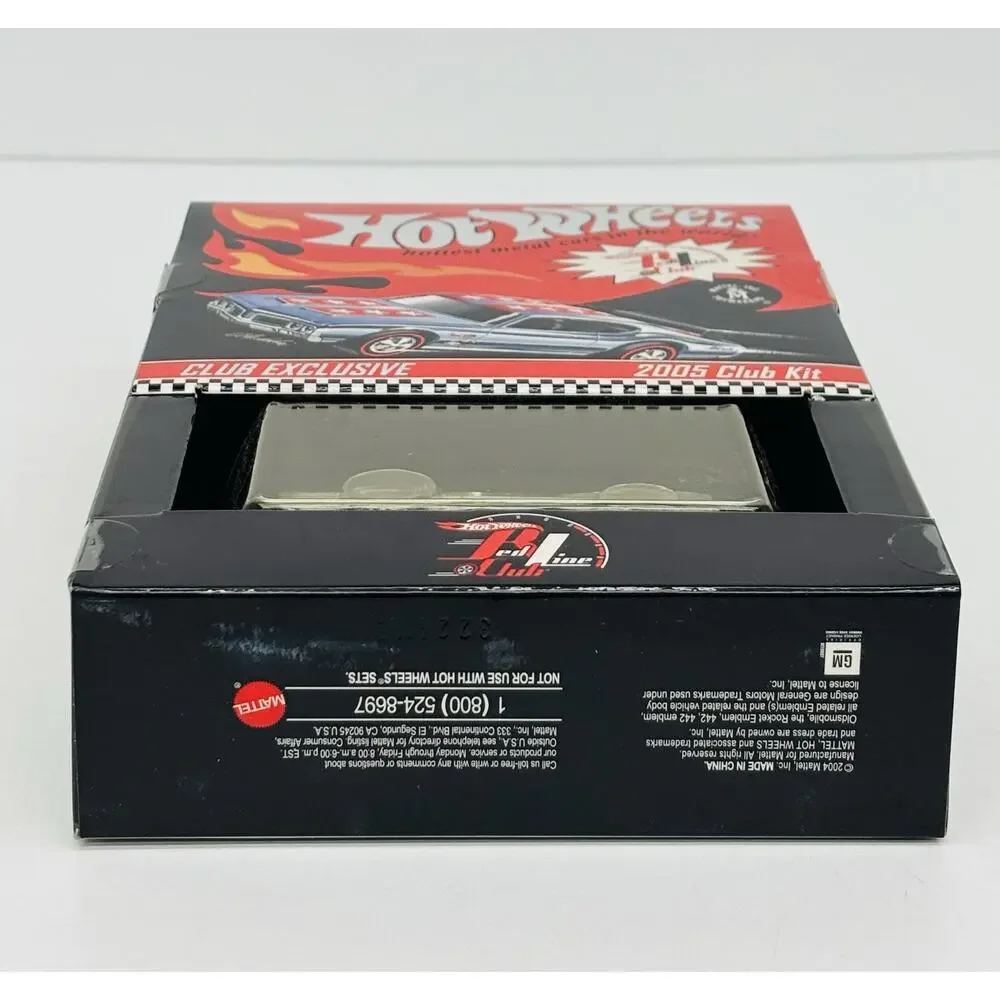 Hot Wheels 2005 RLC Olds 442 Chrome Red Stripe Club Kit 1907/4000 Sealed
